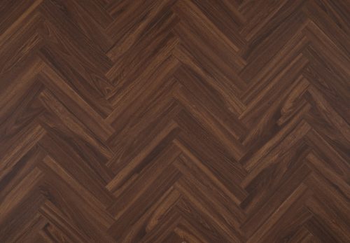 8mm Walnut Brown - BerryAlloc Chateau+ vízálló halszálkás laminált padló