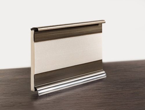 Bronz vinyl szegélyléc - 58mm x 2500mm - 3.5mm befogadó