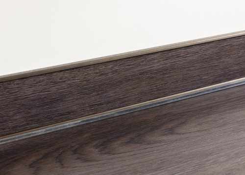 Bronz vinyl szegélyléc - 58mm x 2500mm - 3.5mm befogadó